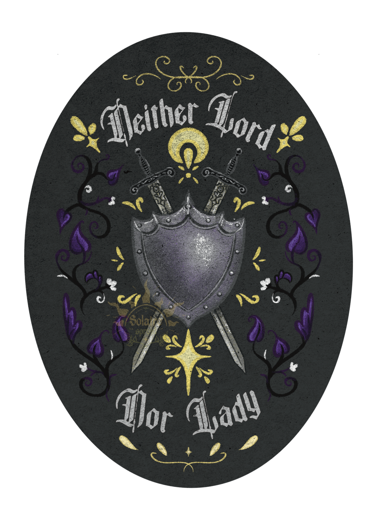 Neither Lord Nor Lady Sticker