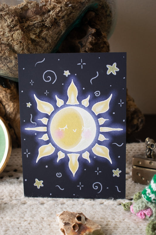 Sun & Moon Print