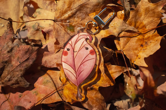 Gale the Leaf Keychain