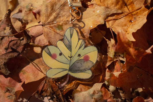 Marlowe the Leaf Keychain