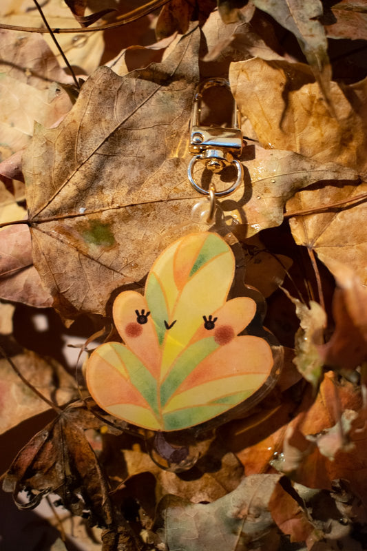 Mable the Leaf Keychain