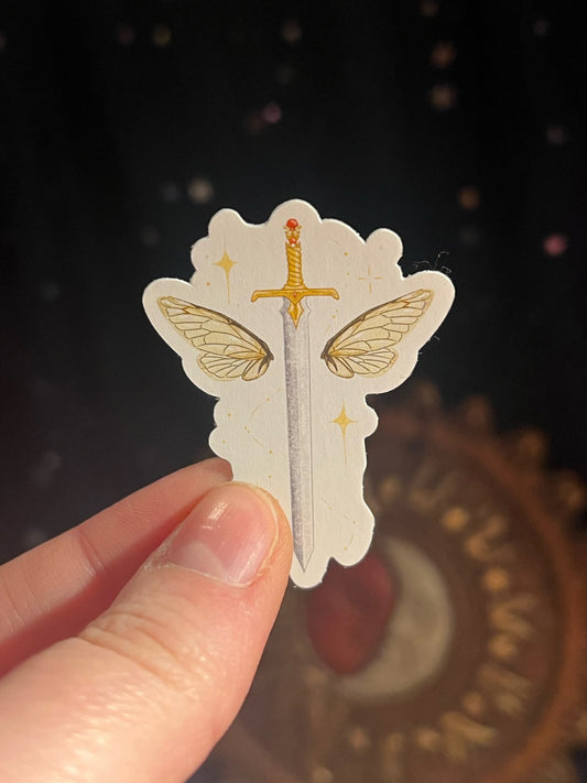 The Enchanted Sword Sticker