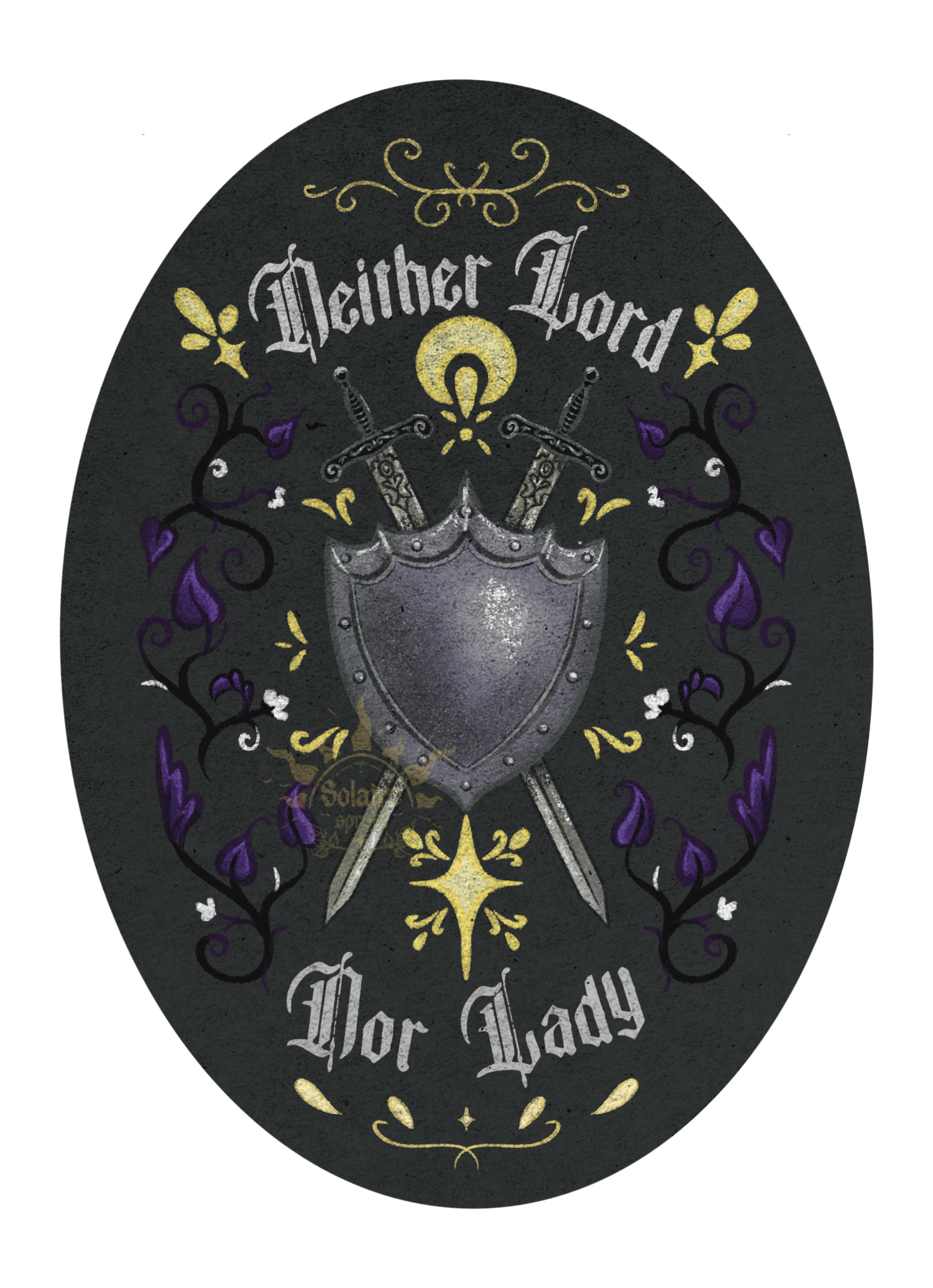 Neither Lord Nor Lady Sticker [PRE-ORDER]