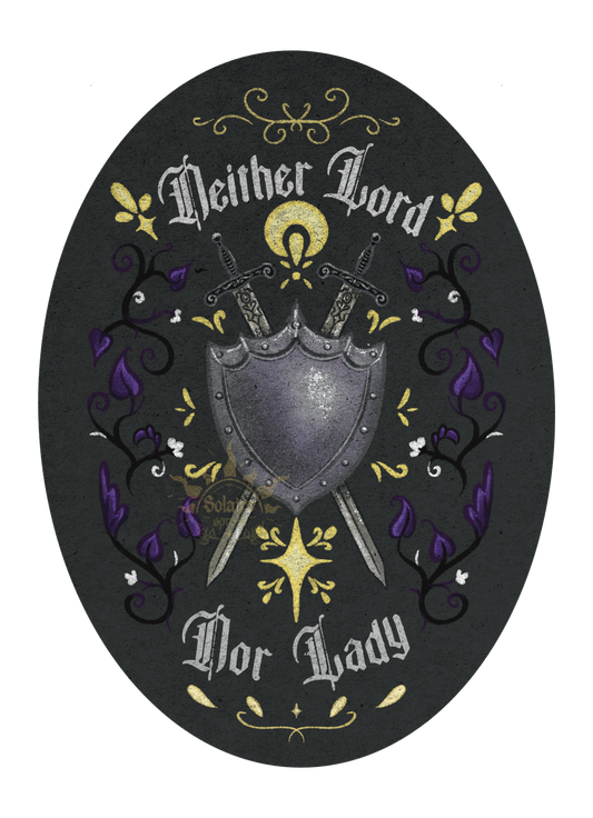 Neither Lord Nor Lady Sticker [PRE-ORDER]