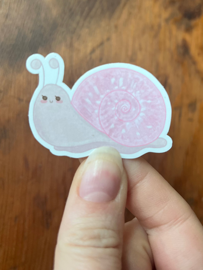 Lucy the Snail Sticker