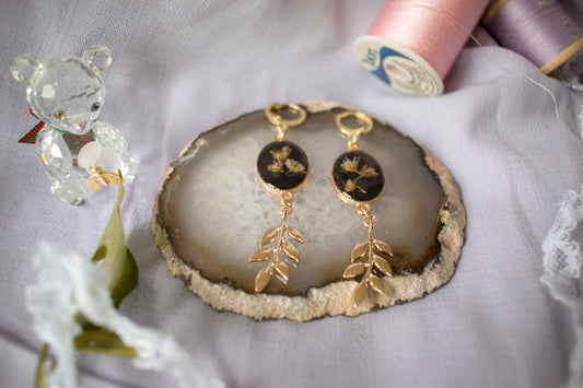 Oma-mas Goldenrod Earrings