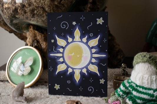 Sun & Moon Print