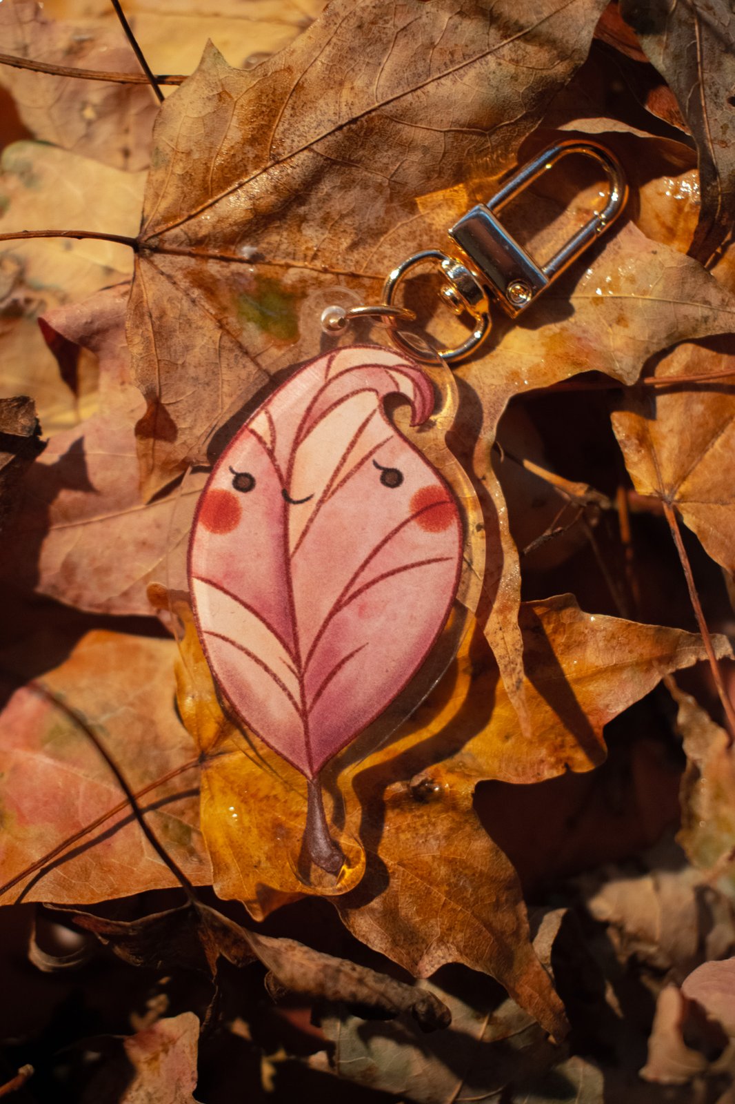 Gale the Leaf Keychain