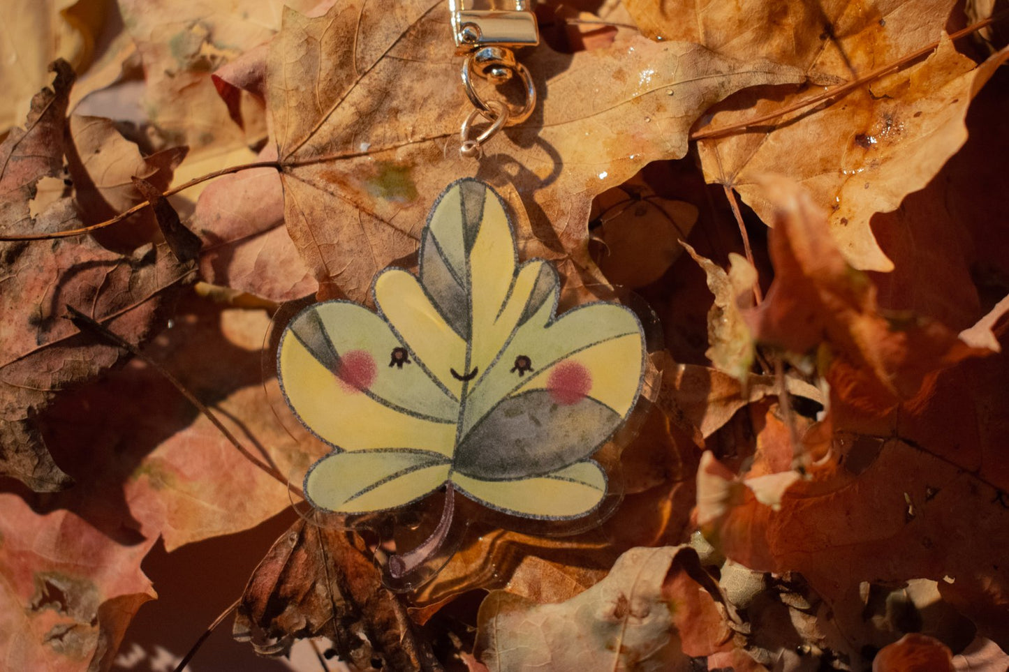 Marlowe the Leaf Keychain