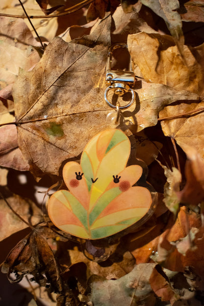 Mable the Leaf Keychain
