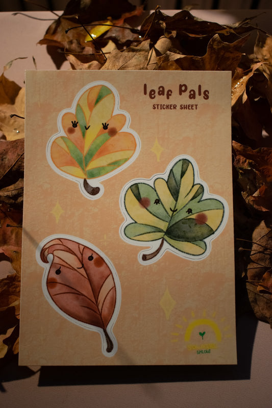 Leaf Pals Sticker Sheet