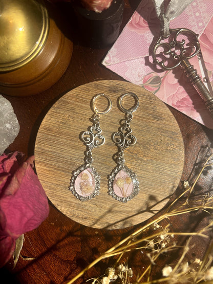 Flowers from Her Earrings