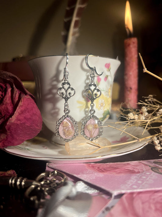 Flowers from Her Earrings