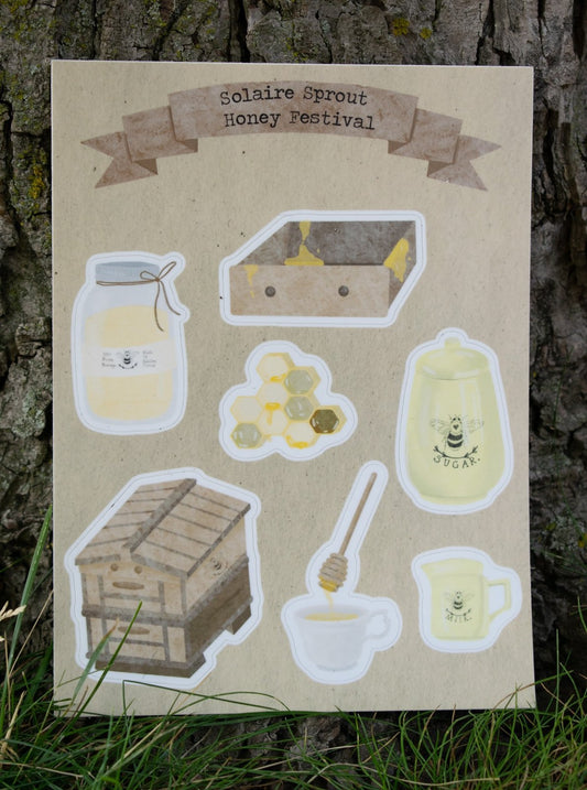 Honey Festival Sticker Sheet