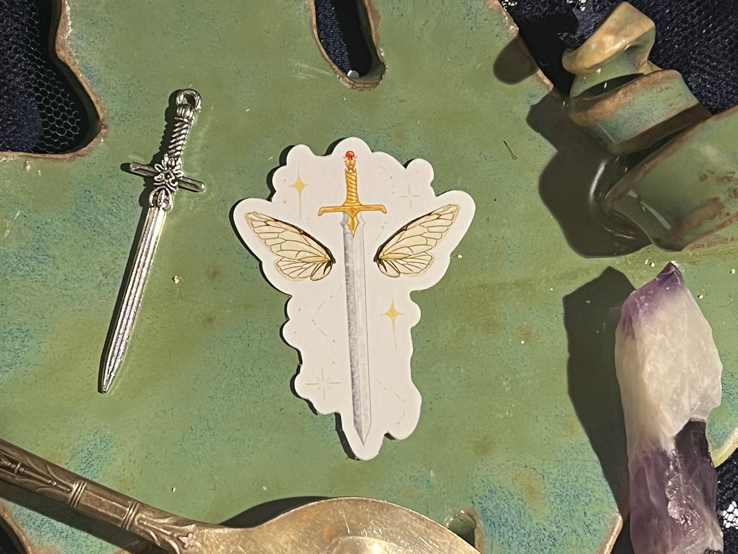The Enchanted Sword Sticker