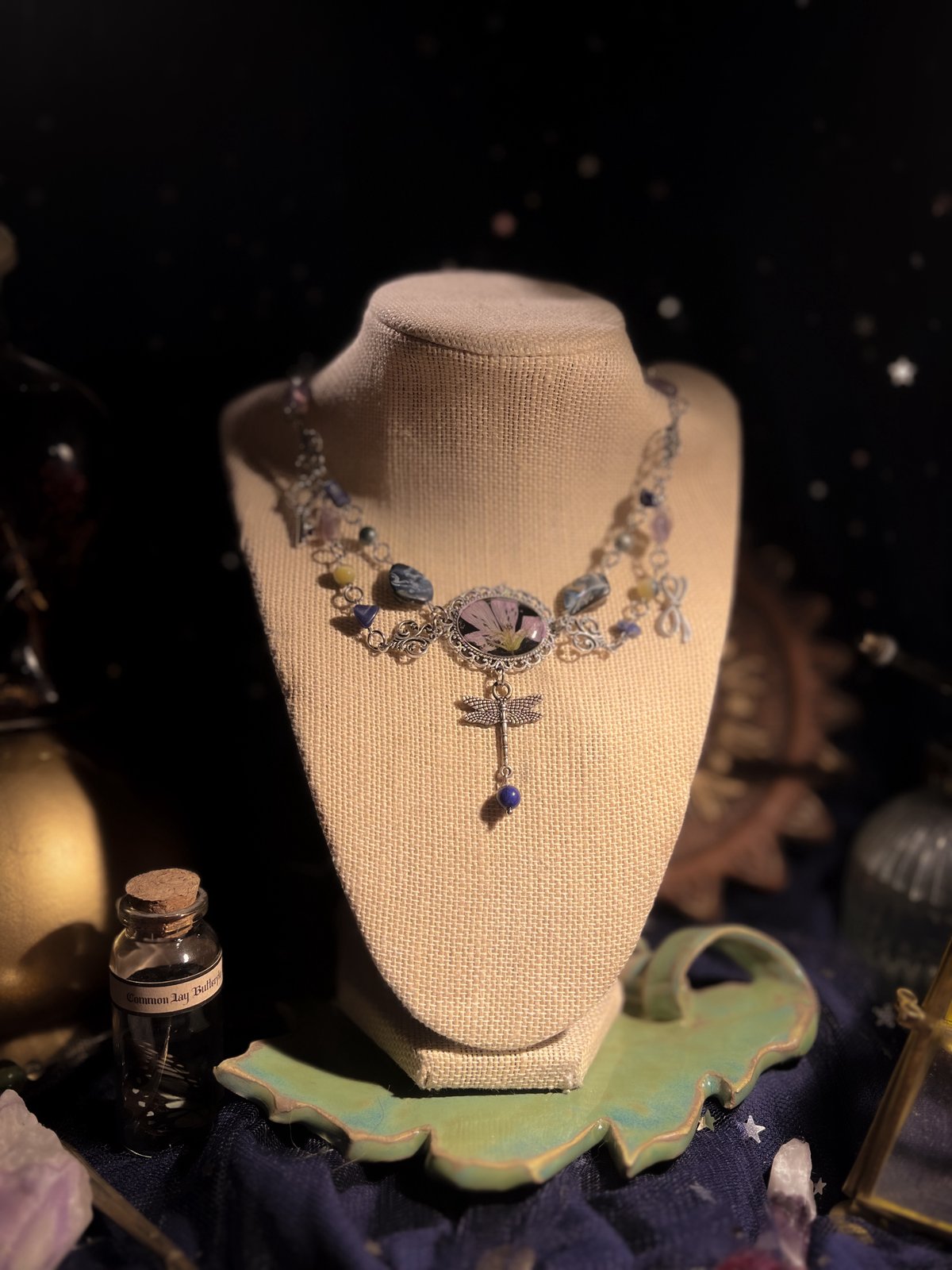 The Sleeping Dragonfly Necklace