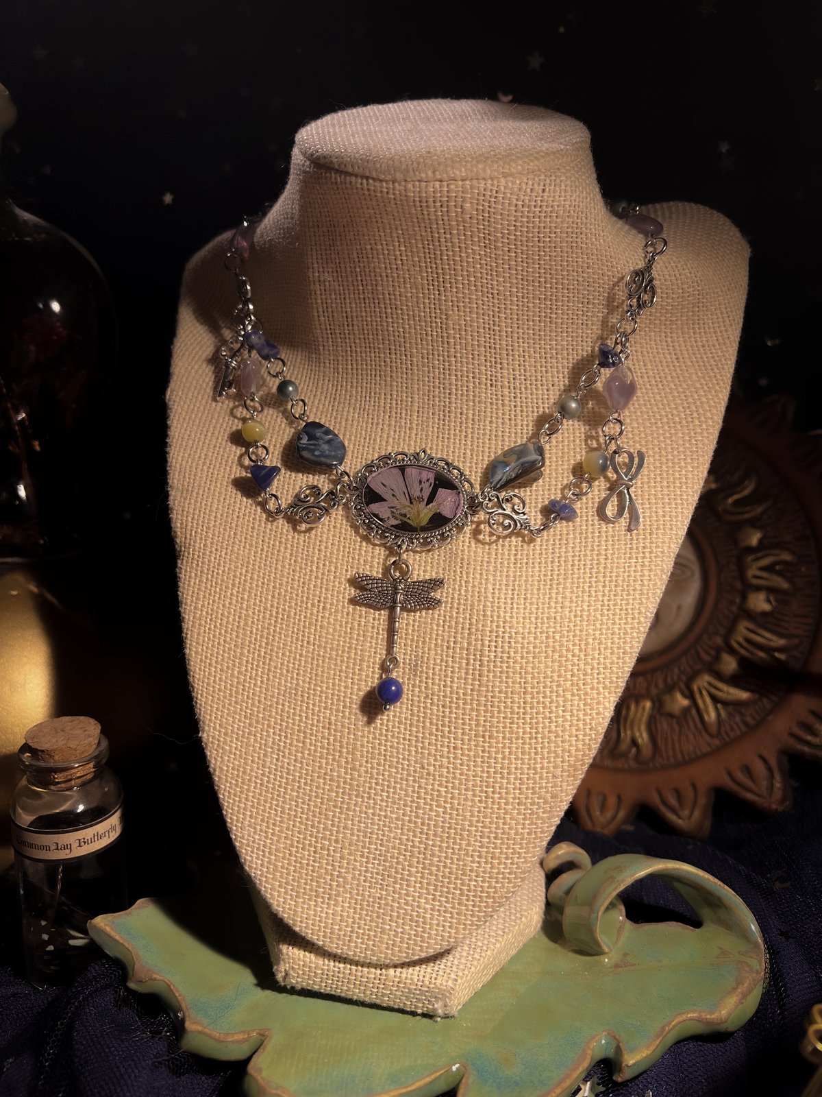 The Sleeping Dragonfly Necklace